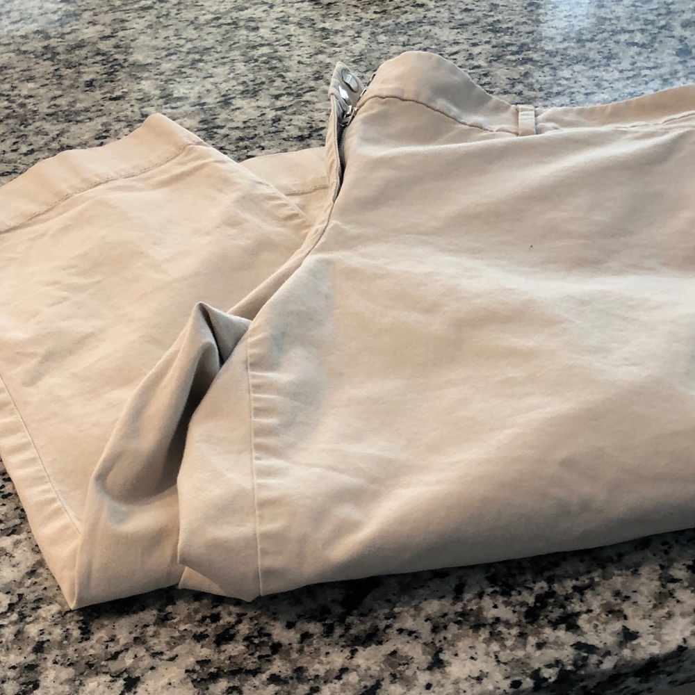 Chino style capris loft